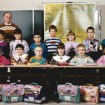 ID: 1313542 die 1. Klasse im Jahr 1991, Urheber: unbekannt, Besitzer: M. Lampel