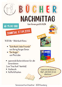 Titelbild von Büchernachmittag Verein groß & KLEIN