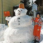ID 256548 Schneemann (cirka 1995), Besitzer: G. Singraber, Urheber: unbekannt