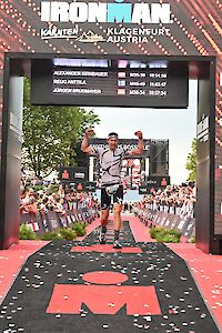 Titelbild von Kaumberger Alex Kirnbauer finisht den Ironman am Wörthersee in unter 11 Stunden
