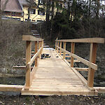 ID  230395 neue Brücke über den Kaumbergbach (bei Untertriesting 19), (2006), Urheber und Besitzer: Marktgemeinde Kaumberg