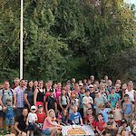 Die vielen Teilnehmerinnen und Teilnehmer am Start