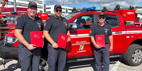 Ehre für Einsatzkräfte – Medaillenehrung nach Waldbrandhilfe im Ausland