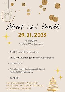 Titelbild von Advent (im) Markt 2025