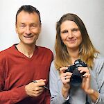 der Autor und die Fotografin (Manuela Horny)