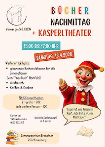 Titelbild von 3. Bücher-Nachmittag mit Kasperltheater