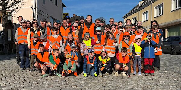 Erfolgreiches Müllsammeln