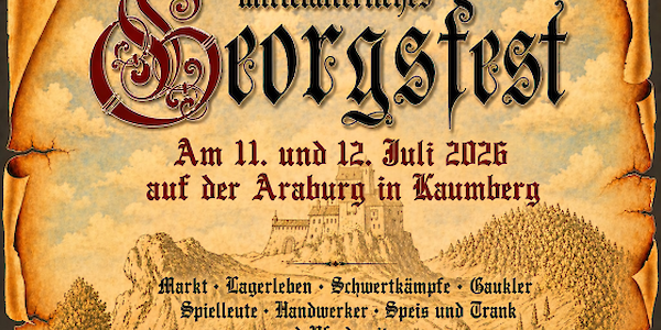 Georgsfest im Juli auf der Araburg