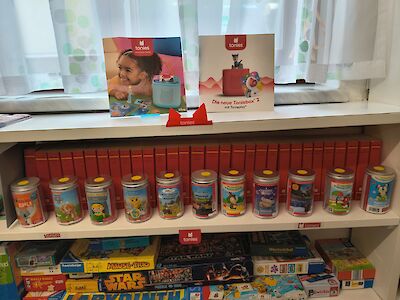Titelbild von NEU: Tonies in der Bücherei