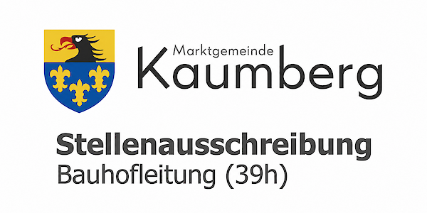 Stellenausschreibung Bauhofleitung