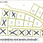 Die noch freien Baugründe