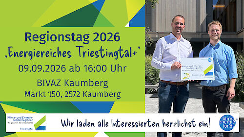 Titelbild von Regionstag heuer in Kaumberg