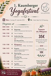 Titelbild von 1. Kaumberger Yogafestival