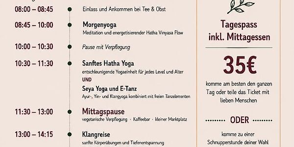 1. Kaumberger Yogafestival