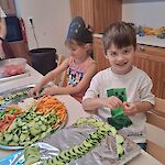 Bild 2 von Die Kinder waren auch bei Vorbereitung mit Feuereifer dabei