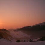 Blick vom Roten Kreuz ins Steinbachtal und aufs Hocheck @Anna Maria Reischer