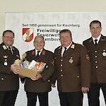 Alex Lengyel wurde zum 80. Geburtstag gratuliert. Foto: FF Kaumberg.