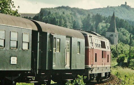 Titelbild von Als der Orient-Express 1983 über den Gerichtsberg fuhr!