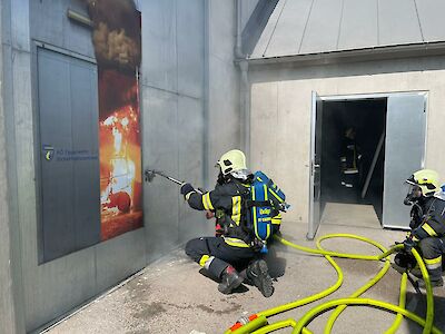 Titelbild von Interessante Ausbildungstage im Feuerwehr-Übungsdorf in Tulln