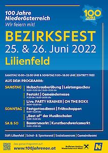 Titelbild von 100 Jahre Niederösterreich – Lilienfeld feiert mit!