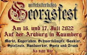 Titelbild von Georgsfest auf der Araburg