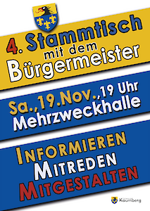 Titelbild von Einladung zum 4. Kaumberger Bürgermeisterstammtisch