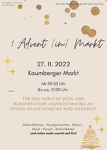 Titelbild von Advent im Markt der Landjugend Kaumberg