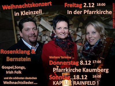 Titelbild von Rosenklang & Bernstein singen und spielen in Kaumberg!