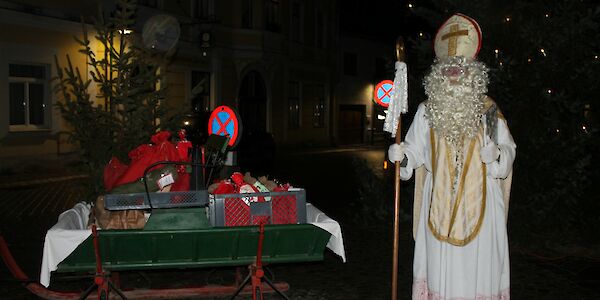 Heiliger Nikolaus auf Besuch in Kaumberg