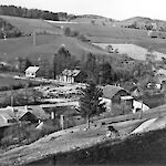 ID: 141984, Blick von der Promenade (1950/60-iger Jahre?), Urheber: unbekannt, Besitzer: Markgemeinde Kaumberg