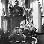 ID: .141977, Kirche Kaumberg (vor 1959), Urheber: unbekannt, Besitzer: Marktgemeinde Kaumberg