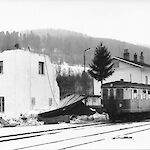 ID: 142310, Abriss Wasserturm am Bahnhof Kaumberg (1979), Urheber und Besitzer: Karl Wildberger