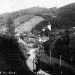 ID: 226504, Blick auf Kaumberg (um 1950?) , Urheber: unbekannt, Besitzer: Marktgemeinde Kaumberg