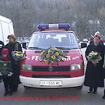 ID: 216754, Segnung Feuerwehrauto (um 2001), Urheber: Chr. Kovar/Stamberg/News&Pictures, Besitzer: Freiwillige Feuerwehr Kaumberg
