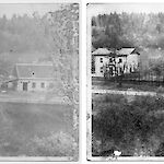 ID: 957833, Bahnhof und Gasthaus Wurstbauer (um 1920), Urheber: unbekannt, Besitzer: Familie Sörös