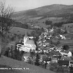 ID: 230329, Blick von Südosten auf Kaumberg Markt (cirka 1950?), Urheber: unbekannt, Besitzer: Marktgemeinde Kaumberg