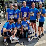 Kaumberger/innen beim Wings for Life Run in Wien