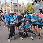 Kaumberger/innen beim Wings for Life Run in Wien