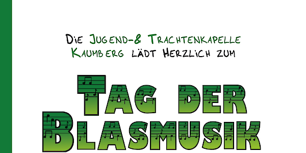 Der "Tag der Blasmusik" ist nach 4-jähriger Pause zurück!