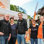 Biosphärenpark-Direktor Andreas Weiß (l.) und Projektleiterin Nina Kovacs (r.) bedankten sich bei Biosphärenpark-Botschafterin Anna Dorner, Bürgermeister Michael Wurmetzberger und Doris Radinger für die gute Zusammenarbeit und Unterstützung der Veranstaltung. Foto: BPWW/N.Novak