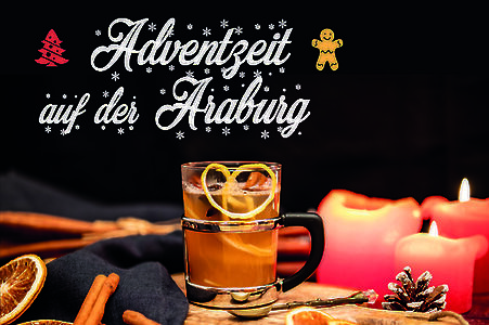 Titelbild von Adventzeit auf der Araburg - Burgstüberl-Saison auch heuer bis 17. Dezember verlängert!