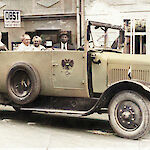 ID: 594690 Saurer ET 13 Postbuslinie (etwa 1918), Urheber: unbekannt, Besitzer: Gemeinde Kaumberg, Quelle: Prof. Vadlejch